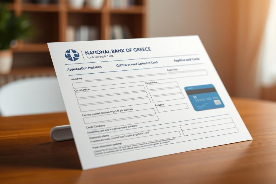 πιστωτική κάρτα από την Εθνική Τράπεζα της Ελλάδος