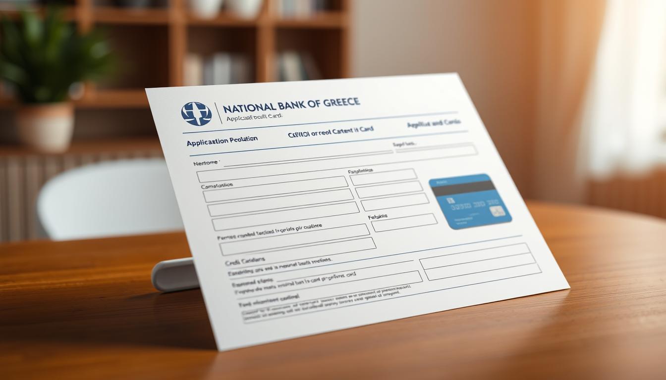 πιστωτική κάρτα από την Εθνική Τράπεζα της Ελλάδος