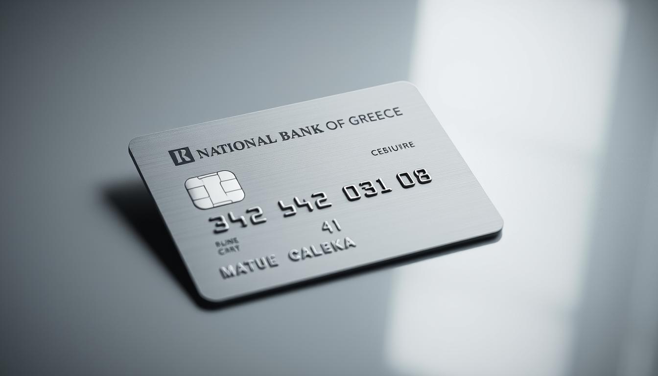 πιστωτικής κάρτας Εθνικής Τράπεζας